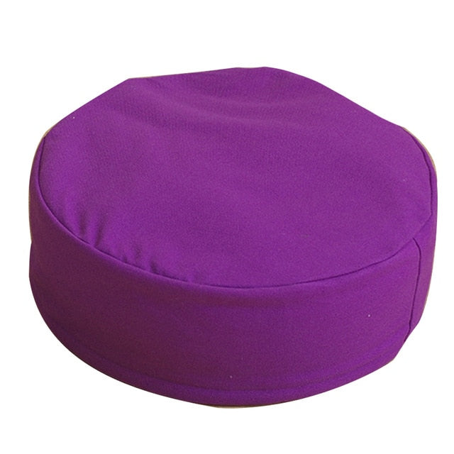 Solid Zipper Filled Meditation Cushion