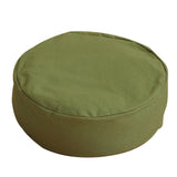 Solid Zipper Filled Meditation Cushion